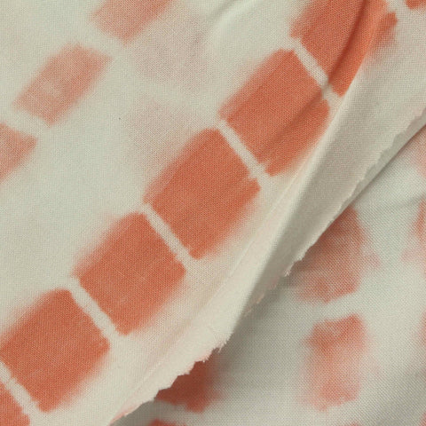 White Abstract Woven, Cotton