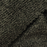 Dark Grey Marl Rib Knit, Viscose-Poly, 210 gsm — photo 1