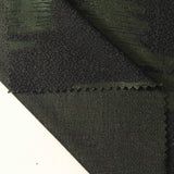 Dark Green Camo Jacquard, Poly-Viscose — photo 1