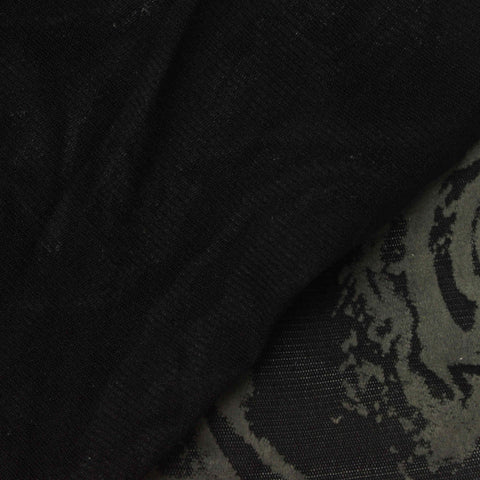 Dark Grey Tiger Knit, Nylon