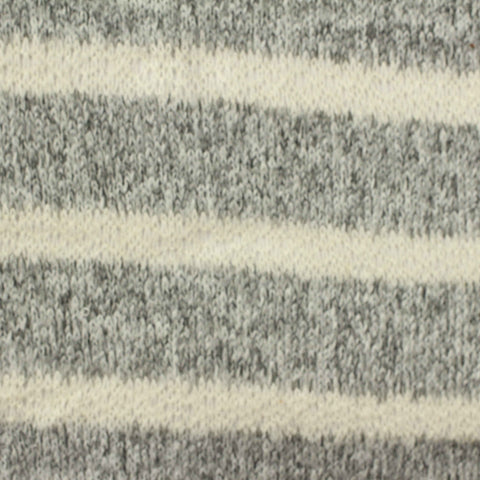 Cream Marl Knit, Poly-Viscose, 215 gsm