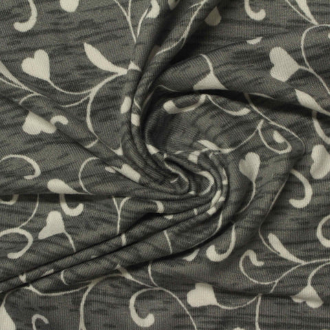White Vines Milk Silk Knit, Polyester