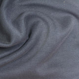 Washed Polyester Modal Stretch Scuba Knit Fabric, 330 gsm, 140 cm — Navy — photo 1
