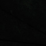 Polyester Corduroy Fabric, 230 gsm — Black — photo 1