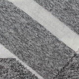 White Stripes Jersey Knit, Viscose, 167 gsm — photo 1