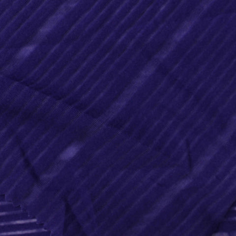 Purple Horizontal-Stripe Jersey Knit, Cotton-Poly