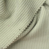 Polyester Stretch Rib Knit Fabric, 243 gsm, 130 cm — Green — photo 1