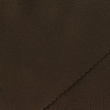 Dark Brown Textured Waffle Knit, Polyester — photo 1