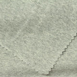Light Grey Marl Rib Knit, Cotton, 210 gsm — photo 1