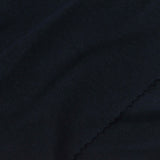 Cotton Polyester Stretch Piqué Knit Fabric, 210 gsm, 175 cm — Navy — photo 1