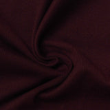 Polyester Stretch Rib Knit Fabric, 380 gsm, 114 cm — Red — photo 1