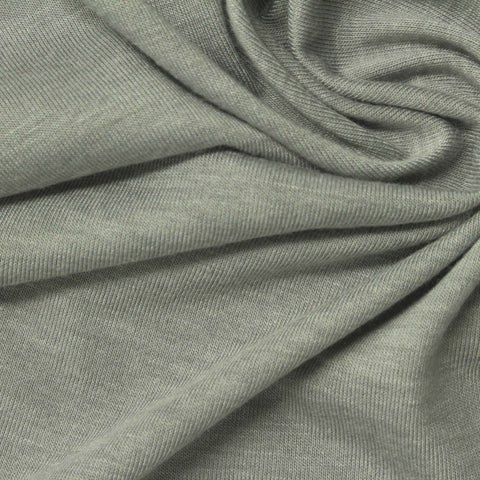Polyester Spandex Jersey Knit Fabric, 150 gsm — Grey