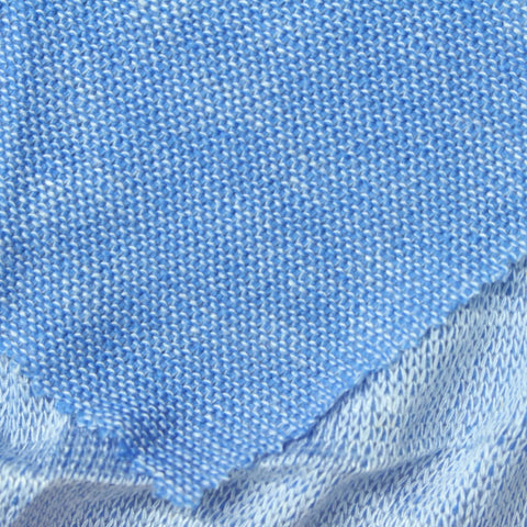 Light Blue Marl Jersey Knit, Viscose-Poly, 180 gsm, ref EF-254172