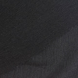 Polyester Stretch Crepe Fabric, 140 gsm, 155 cm — Black — photo 1