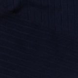 Polyester Viscose Rib Knit Fabric, 160 gsm, 160 cm — Navy — photo 1