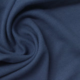 Viscose Polyester Piqué Knit Fabric, 210 gsm, 185 cm — Navy — photo 1
