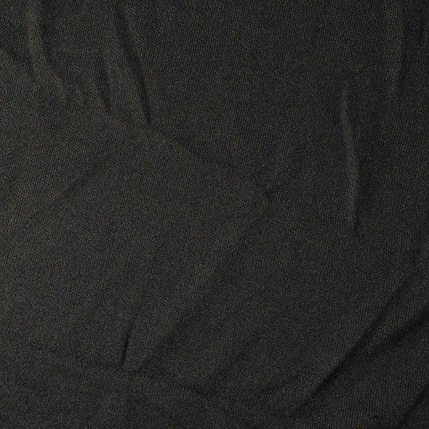 100% Polyester Interlock Knit Fabric, 113 gsm, 155 cm — Black