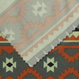 Black Zigzags Milk Silk Knit, Polyester — photo 1