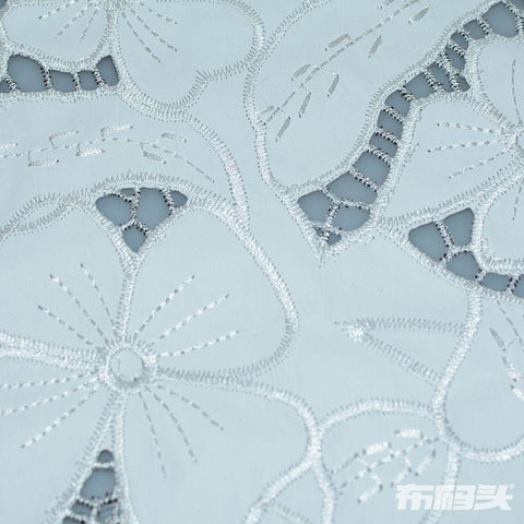 100% Polyester Fabric, 210 gsm, 150 cm — White