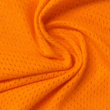 Jacquard 100% Cotton Jersey Knit Fabric, 220 gsm — Orange — photo 1