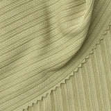 Jacquard Polyester Stretch Rib Knit Fabric, 250 gsm, 165 cm — Green — photo 1