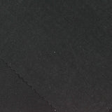 Polyester Viscose Stretch Scuba Knit Fabric, 380 gsm — Black — photo 1