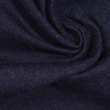 Dark Blue Marl French Terry, Cotton, 292 gsm — photo 1