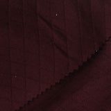 Burgundy Tone-on-Tone Diamond Jacquard, Polyester — photo 1