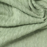 Light Green Diamond Jersey Knit, Polyester — photo 1
