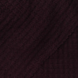 Jacquard Viscose Polyester Stretch Waffle Knit Fabric, 225 gsm, 180 cm — Red — photo 1
