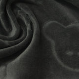 Dark Grey Tone-on-Tone Velvet, Cotton-Poly — photo 1