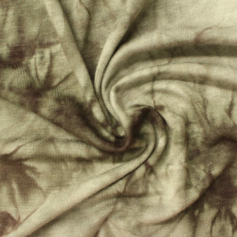 Viscose Stretch Jersey Knit Fabric, 170 gsm, 150 cm — Khaki