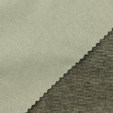 Muted Green Horizontal-Stripe Velvet, Poly-Viscose — photo 1