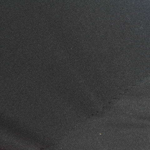 Brushed Polyester Stretch Milk Silk Knit Fabric, 115 gsm, 150 cm — Grey