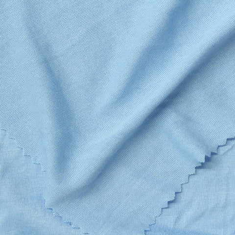 Jersey Knit Fabric, 133 gsm, 154 cm — Blue
