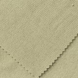 Polyester Viscose Stretch Rib Knit Fabric, 230 gsm, 155 cm — Khaki — photo 1