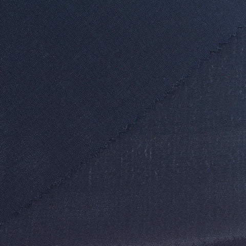 100% Viscose Crepe Fabric, 130 gsm, 150 cm — Navy