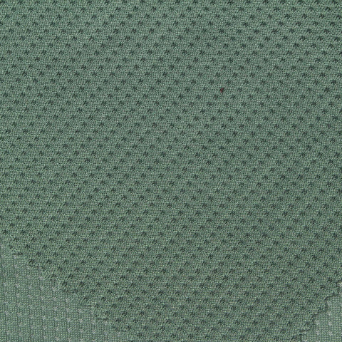 Light Green Dots Mesh, Polyester