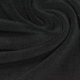 Polyester Stretch Knit Fabric, 240 gsm, 190 cm — Black, ref EF-255356 — photo 1