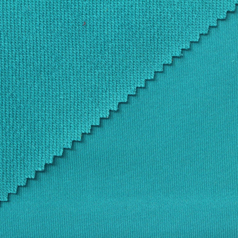 Cotton French Terry Fabric, 280 gsm, 175 cm — Blue