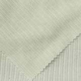 Jacquard Cotton Polyester Stretch Rib Knit Fabric, 165 gsm, 120 cm — White — photo 1
