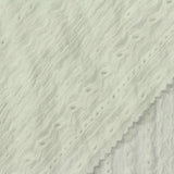 Off-White Textured-Stripe Crepe, Polyester — photo 1