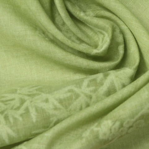 Green Leaf Voile, Polyester, 95 gsm