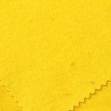 Brushed Polyester Cotton French Terry Fabric, 250 gsm, 165 cm — Yellow — photo 1