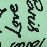 Printed Polyester Stretch Chunky Knit Fabric, 180 gsm, 170 cm — Green — photo 1