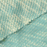 Slub Cotton Polyester Chunky Knit Fabric, 250 gsm, 160 cm — Blue — photo 1