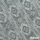 Black Marl Chunky Knit, Cotton, 210 gsm — photo 1