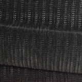 White Vertical-Stripe Chenille, Polyester, 450 gsm — photo 1