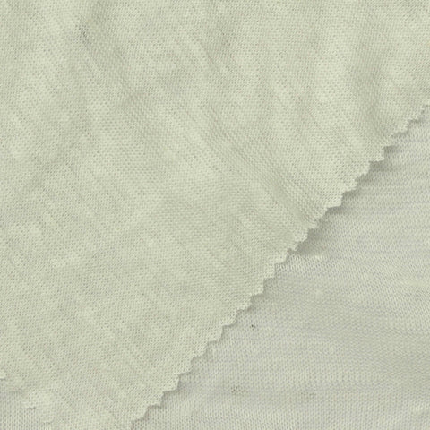 100% Linen Jersey Knit Fabric, 130 gsm, 158 cm — Beige