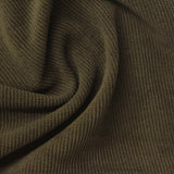 Cotton Polyester Stretch Knit Fabric, 220 gsm, 188 cm — Khaki — photo 1